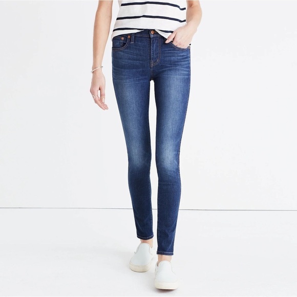 MADEWELL 9” High-Rise Skinny Jean - Picture 1 of 6